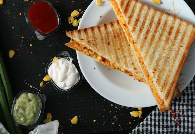 Grilled Paneer Sandwich